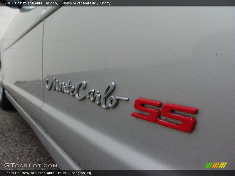 Galaxy Silver Metallic / Ebony 2002 Chevrolet Monte Carlo SS