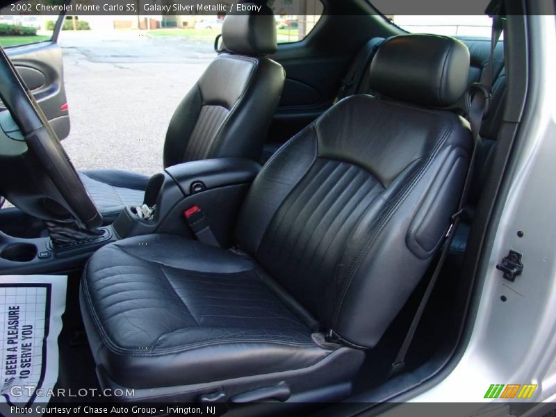 Galaxy Silver Metallic / Ebony 2002 Chevrolet Monte Carlo SS