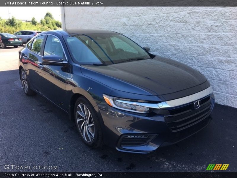Cosmic Blue Metallic / Ivory 2019 Honda Insight Touring