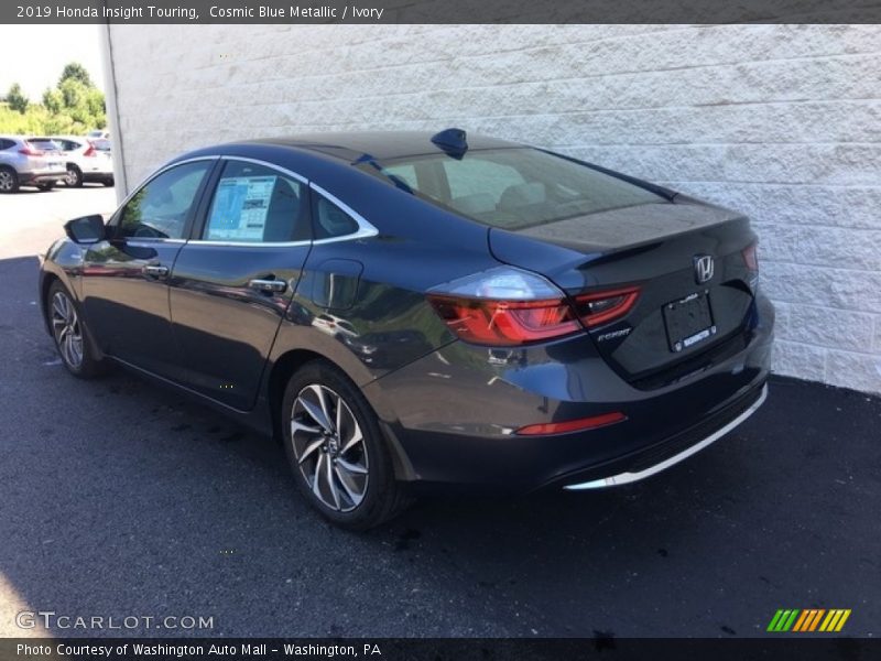 Cosmic Blue Metallic / Ivory 2019 Honda Insight Touring