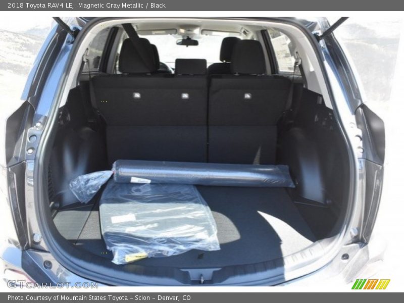 Magnetic Gray Metallic / Black 2018 Toyota RAV4 LE