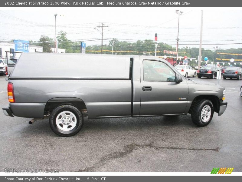 Medium Charcoal Gray Metallic / Graphite Gray 2002 Chevrolet Silverado 1500 Work Truck Regular Cab