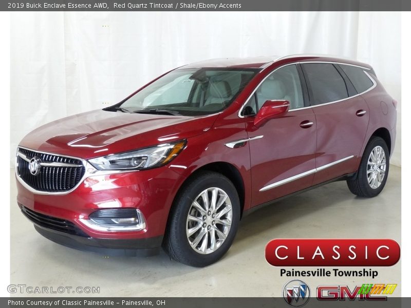 Red Quartz Tintcoat / Shale/Ebony Accents 2019 Buick Enclave Essence AWD