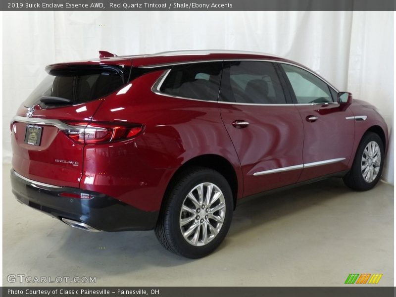 Red Quartz Tintcoat / Shale/Ebony Accents 2019 Buick Enclave Essence AWD