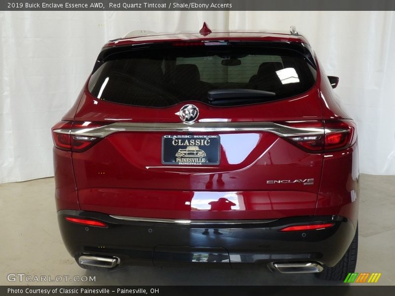 Red Quartz Tintcoat / Shale/Ebony Accents 2019 Buick Enclave Essence AWD