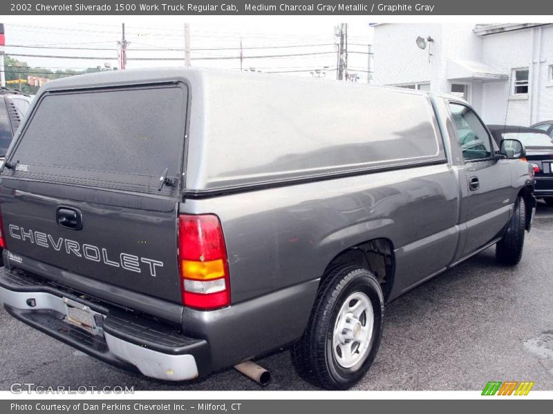 Medium Charcoal Gray Metallic / Graphite Gray 2002 Chevrolet Silverado 1500 Work Truck Regular Cab