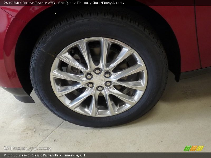 Red Quartz Tintcoat / Shale/Ebony Accents 2019 Buick Enclave Essence AWD