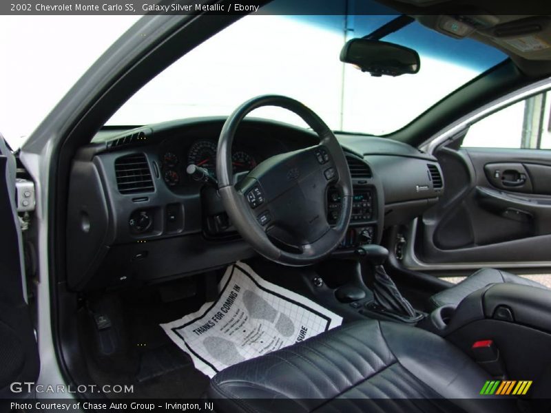 Galaxy Silver Metallic / Ebony 2002 Chevrolet Monte Carlo SS