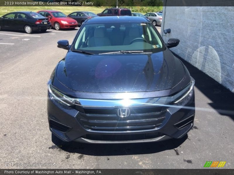 Cosmic Blue Metallic / Ivory 2019 Honda Insight EX