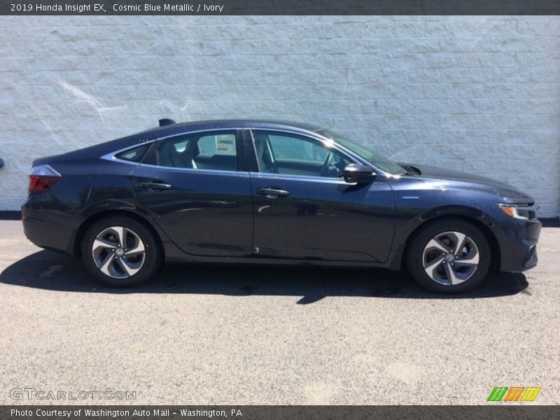 Cosmic Blue Metallic / Ivory 2019 Honda Insight EX