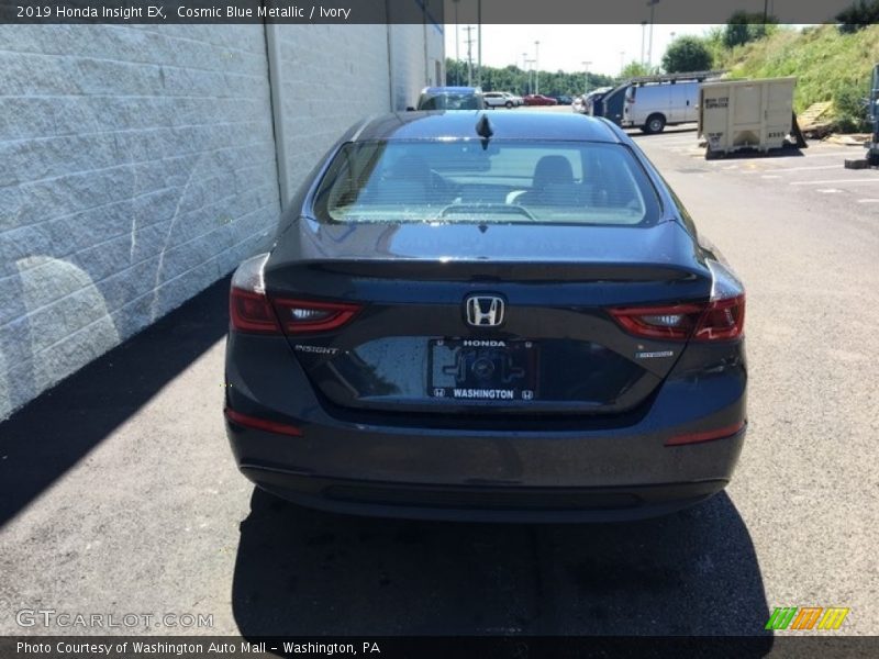 Cosmic Blue Metallic / Ivory 2019 Honda Insight EX