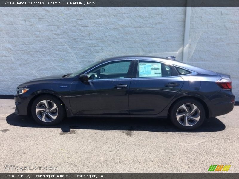 Cosmic Blue Metallic / Ivory 2019 Honda Insight EX