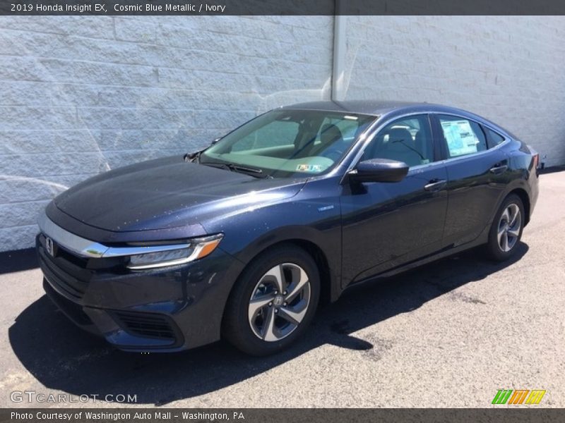 Cosmic Blue Metallic / Ivory 2019 Honda Insight EX