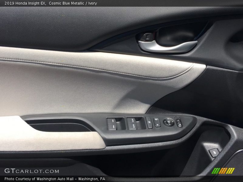 Cosmic Blue Metallic / Ivory 2019 Honda Insight EX