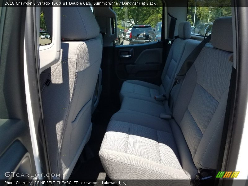 Summit White / Dark Ash/Jet Black 2018 Chevrolet Silverado 1500 WT Double Cab