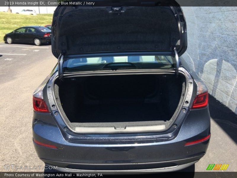 Cosmic Blue Metallic / Ivory 2019 Honda Insight EX