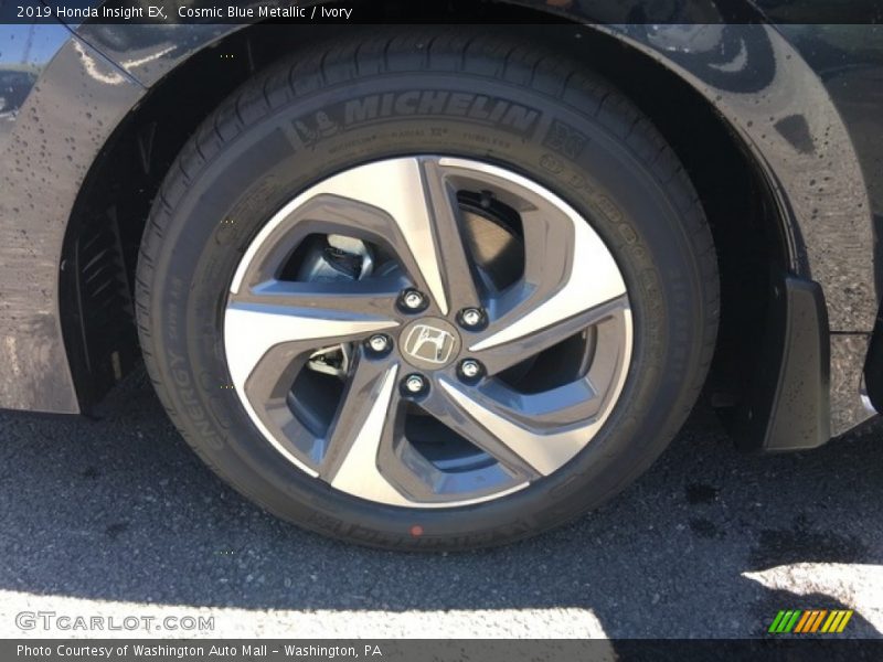 Cosmic Blue Metallic / Ivory 2019 Honda Insight EX