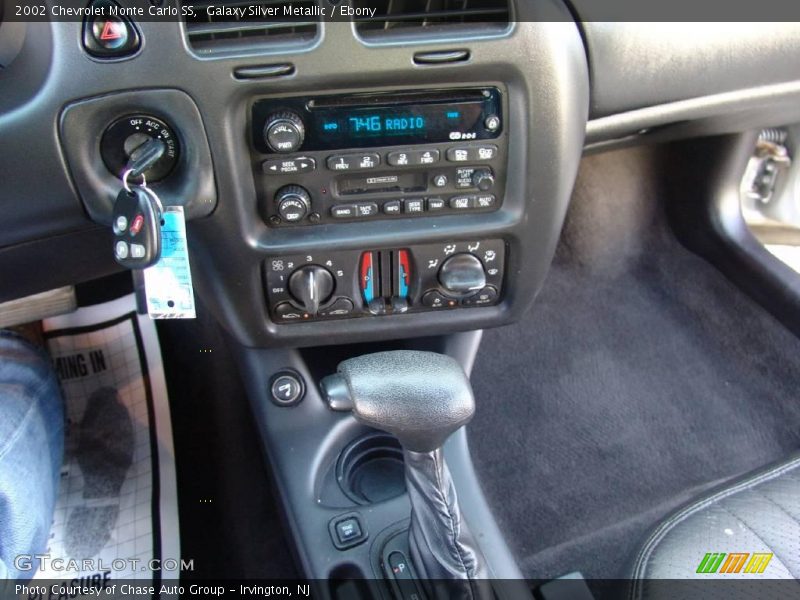 Galaxy Silver Metallic / Ebony 2002 Chevrolet Monte Carlo SS
