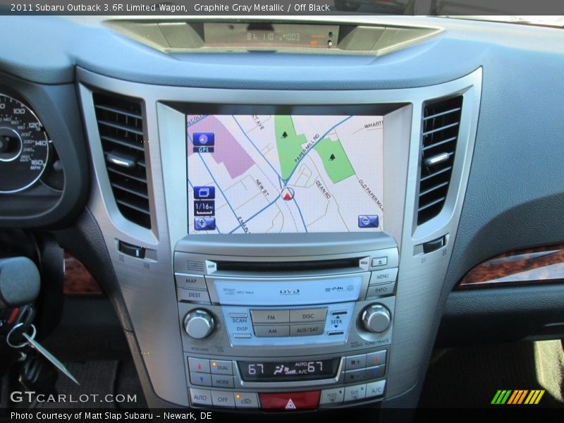Graphite Gray Metallic / Off Black 2011 Subaru Outback 3.6R Limited Wagon