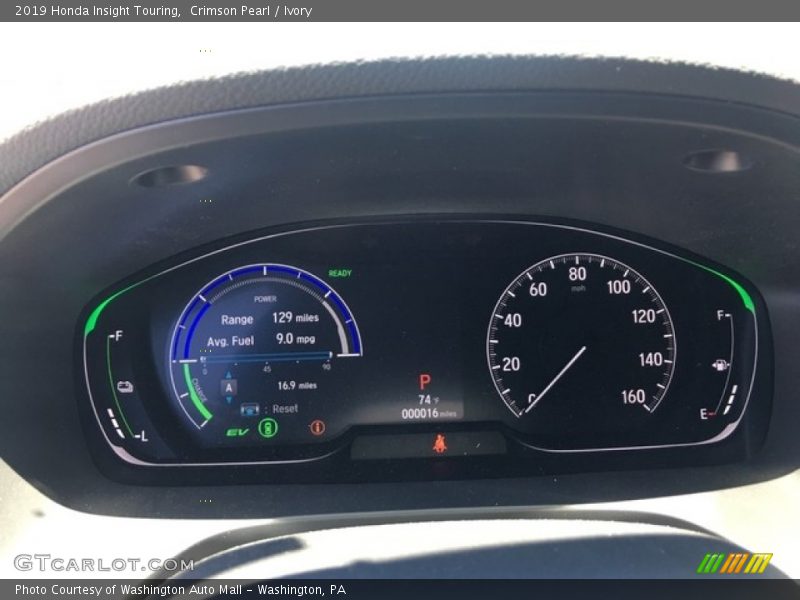 Crimson Pearl / Ivory 2019 Honda Insight Touring