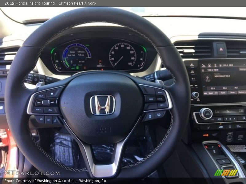 Crimson Pearl / Ivory 2019 Honda Insight Touring