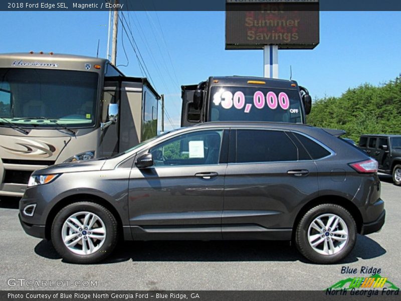 Magnetic / Ebony 2018 Ford Edge SEL