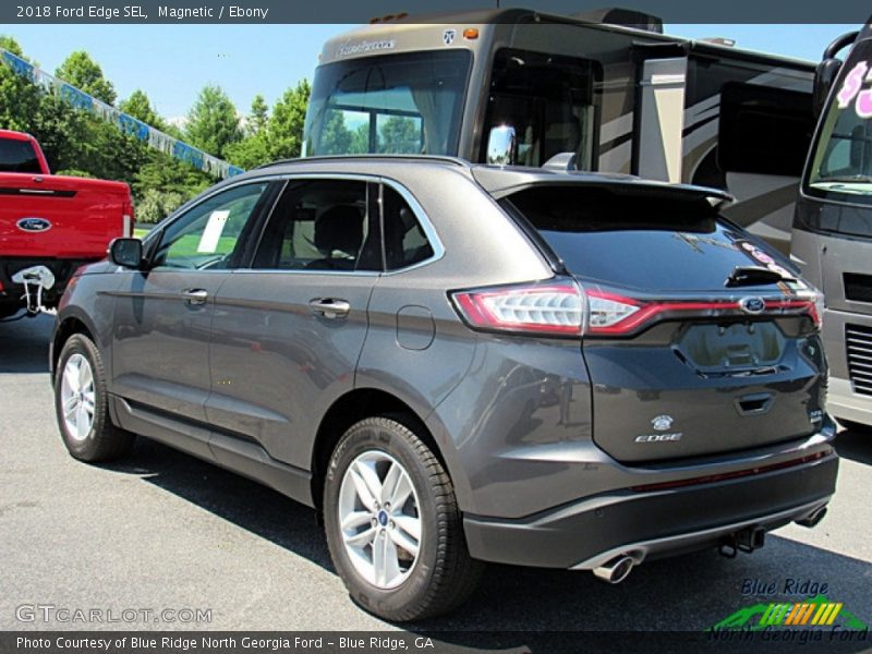 Magnetic / Ebony 2018 Ford Edge SEL