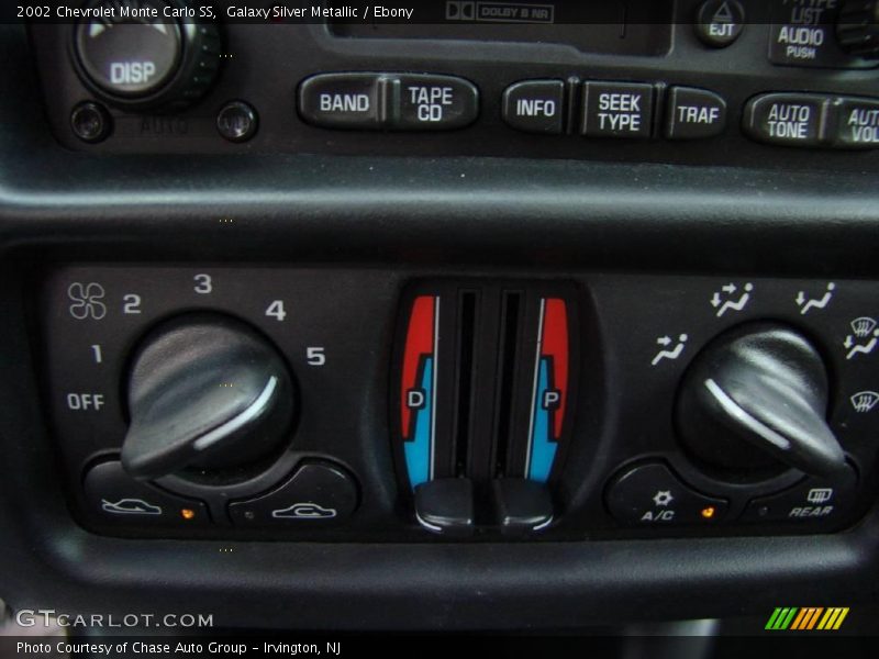 Galaxy Silver Metallic / Ebony 2002 Chevrolet Monte Carlo SS