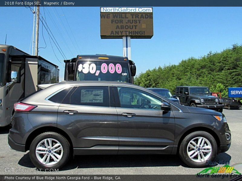 Magnetic / Ebony 2018 Ford Edge SEL