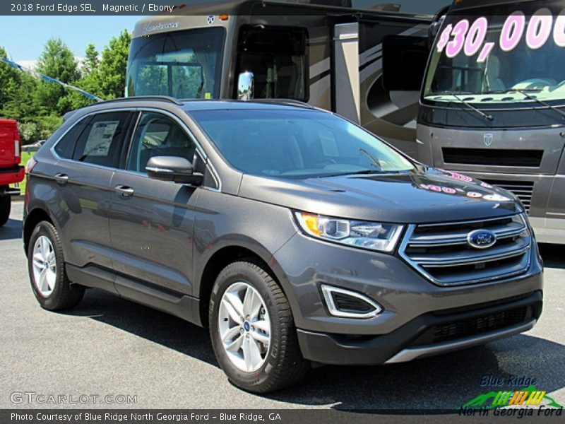 Magnetic / Ebony 2018 Ford Edge SEL
