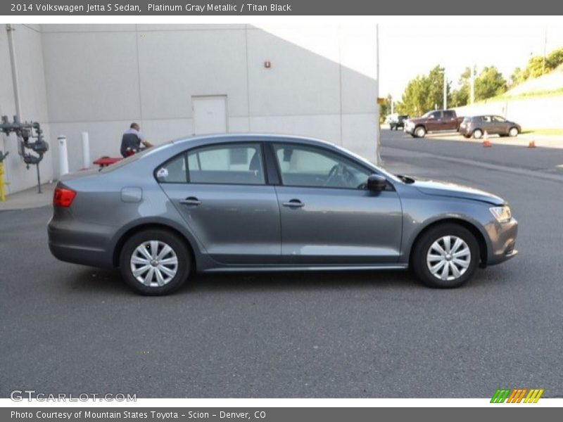 Platinum Gray Metallic / Titan Black 2014 Volkswagen Jetta S Sedan