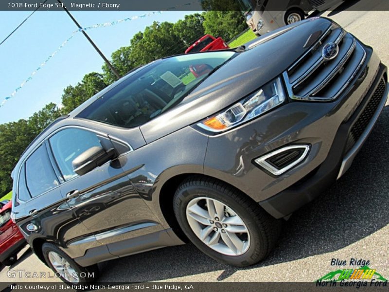 Magnetic / Ebony 2018 Ford Edge SEL