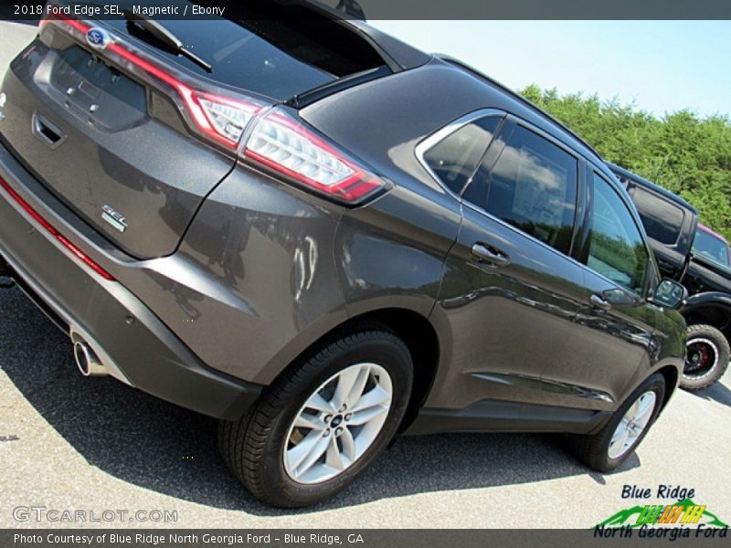 Magnetic / Ebony 2018 Ford Edge SEL