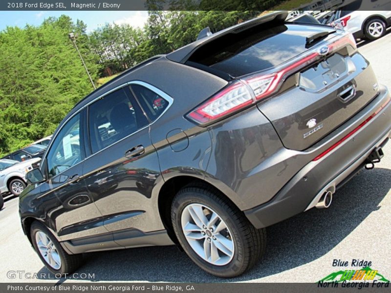 Magnetic / Ebony 2018 Ford Edge SEL