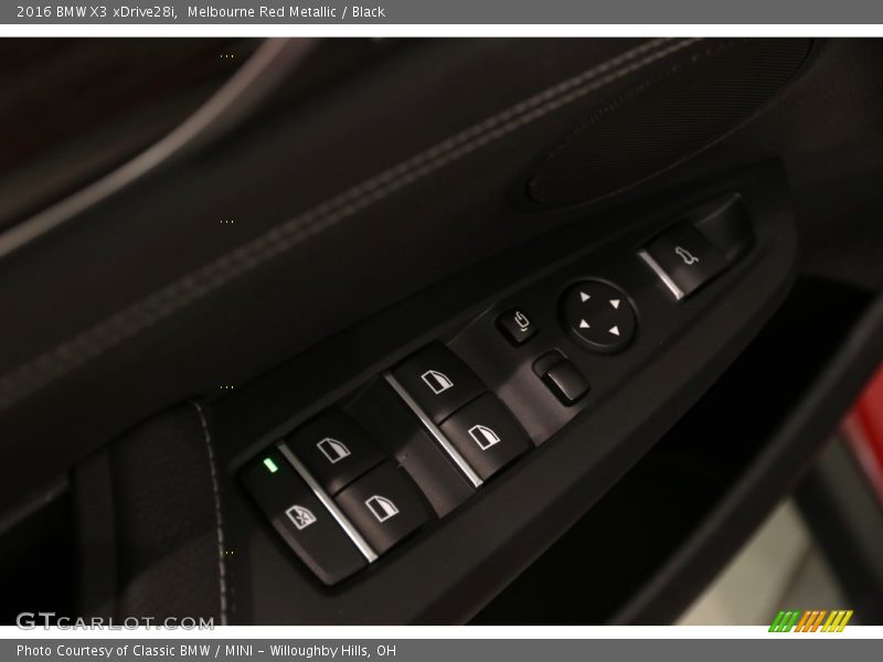 Melbourne Red Metallic / Black 2016 BMW X3 xDrive28i