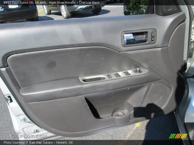 Ingot Silver Metallic / Charcoal Black 2012 Ford Fusion SEL V6 AWD