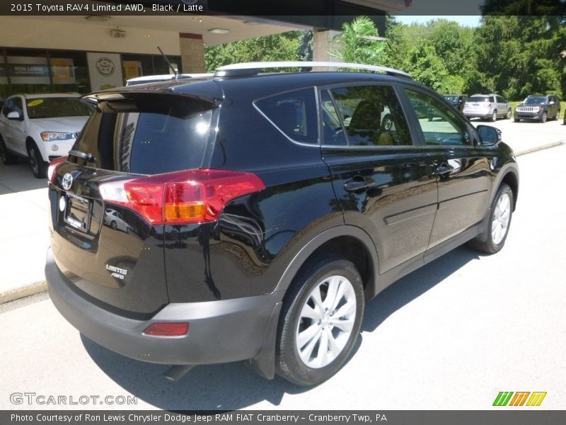 Black / Latte 2015 Toyota RAV4 Limited AWD