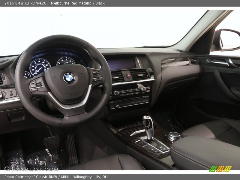 Melbourne Red Metallic / Black 2016 BMW X3 xDrive28i