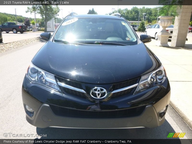 Black / Latte 2015 Toyota RAV4 Limited AWD
