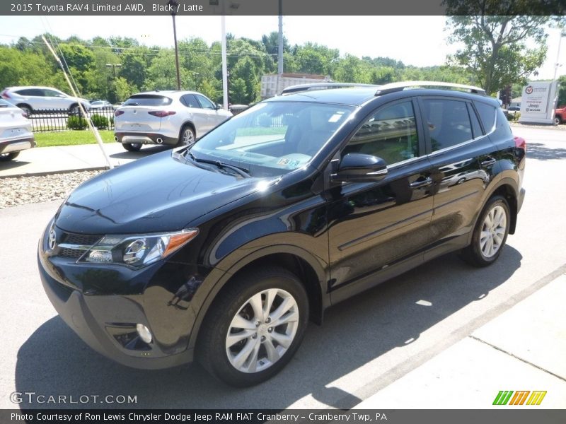 Black / Latte 2015 Toyota RAV4 Limited AWD