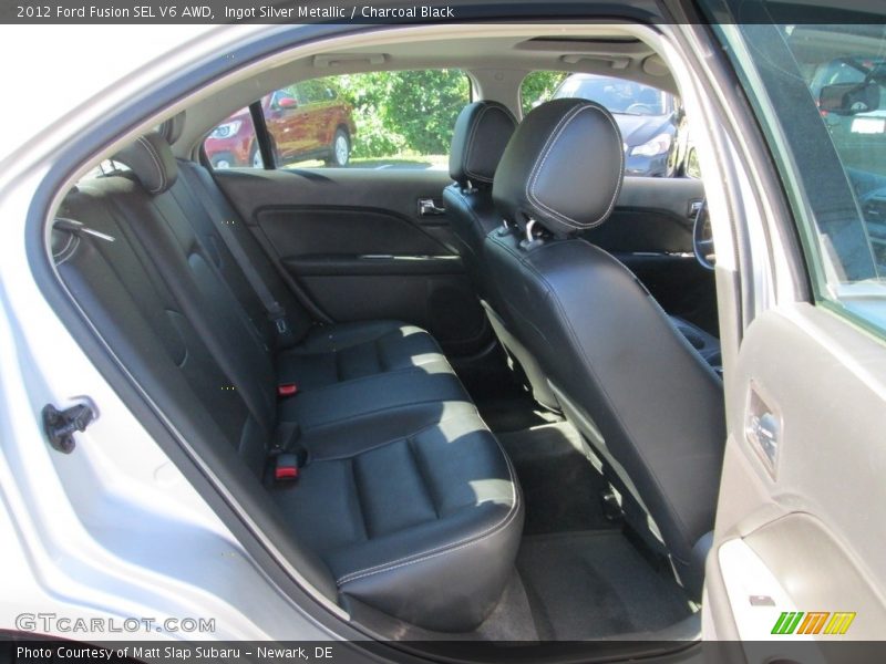 Ingot Silver Metallic / Charcoal Black 2012 Ford Fusion SEL V6 AWD