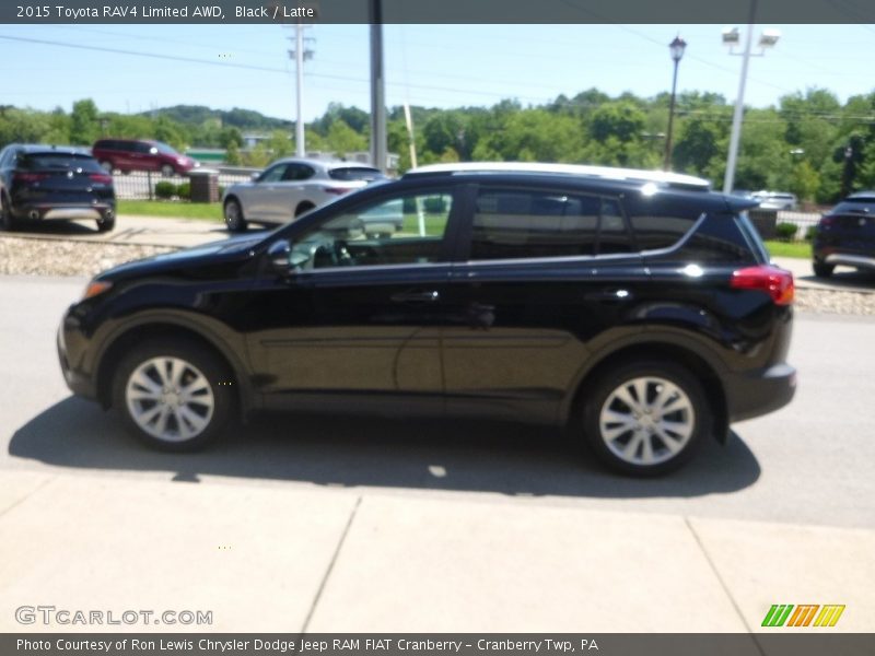 Black / Latte 2015 Toyota RAV4 Limited AWD