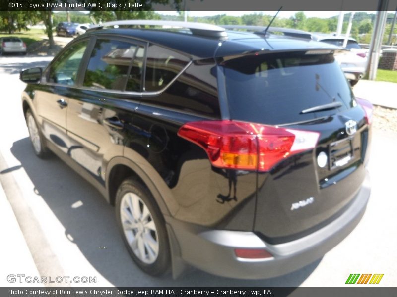 Black / Latte 2015 Toyota RAV4 Limited AWD