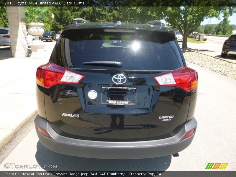 Black / Latte 2015 Toyota RAV4 Limited AWD