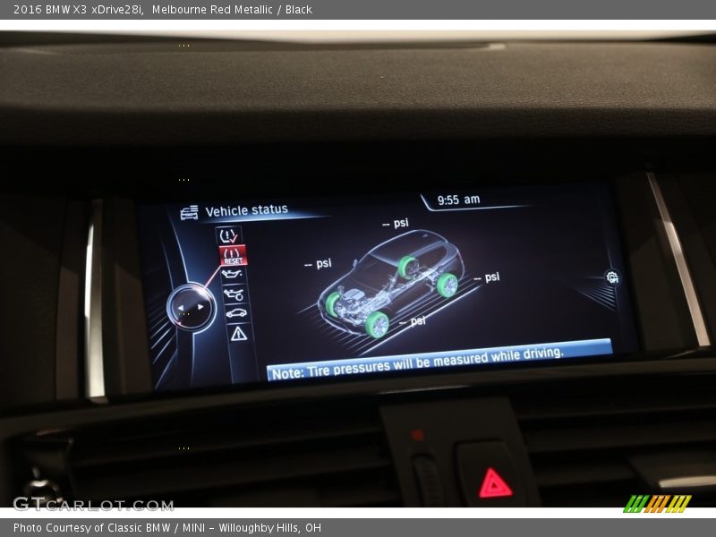 Melbourne Red Metallic / Black 2016 BMW X3 xDrive28i