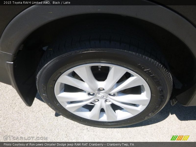 Black / Latte 2015 Toyota RAV4 Limited AWD