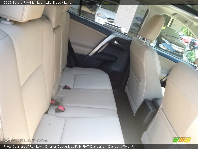 Black / Latte 2015 Toyota RAV4 Limited AWD