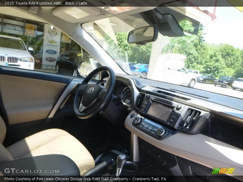Black / Latte 2015 Toyota RAV4 Limited AWD