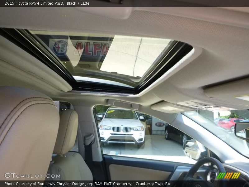 Black / Latte 2015 Toyota RAV4 Limited AWD