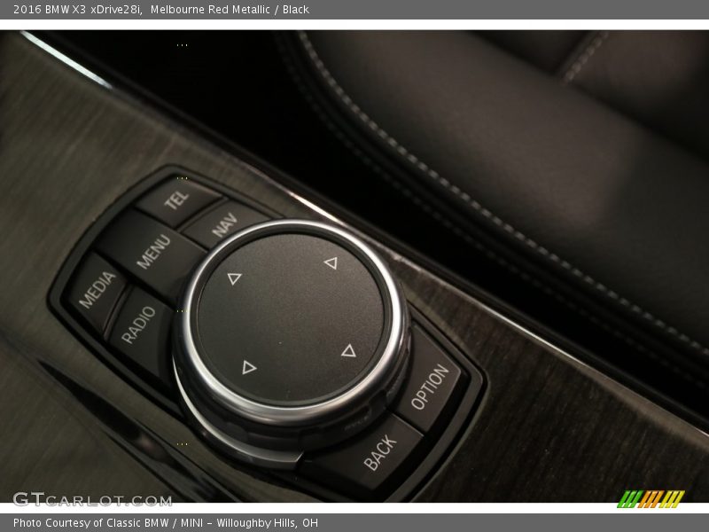 Melbourne Red Metallic / Black 2016 BMW X3 xDrive28i